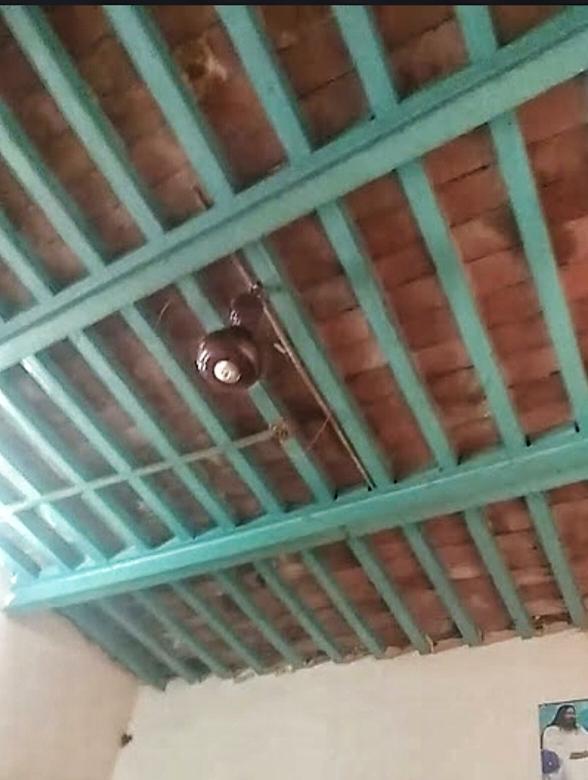 The wooden rafters that form the roof structure. (Source: CKA Archives)