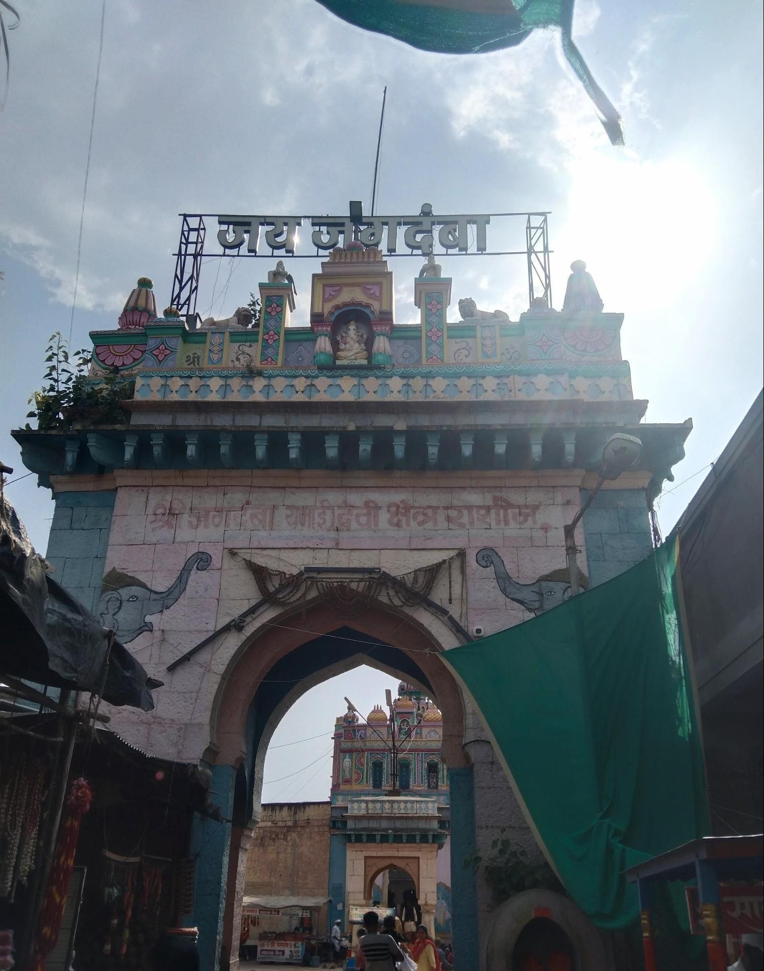 The Jagdamba Devi Mandir at Rashin, Karjat taluka, Ahilyanagar. (Source: CKA Archives)