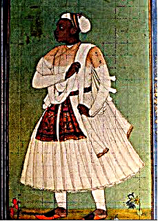 Portrait of Malik Ambar, 1620 painted by a Mughal court artist. Ambar rose to power after the fall of Ahmednagar in 1600. From Paranda of Dharashiv district, he led a bold revival of the Ahmadnagar Sultanate through military and administrative reforms.