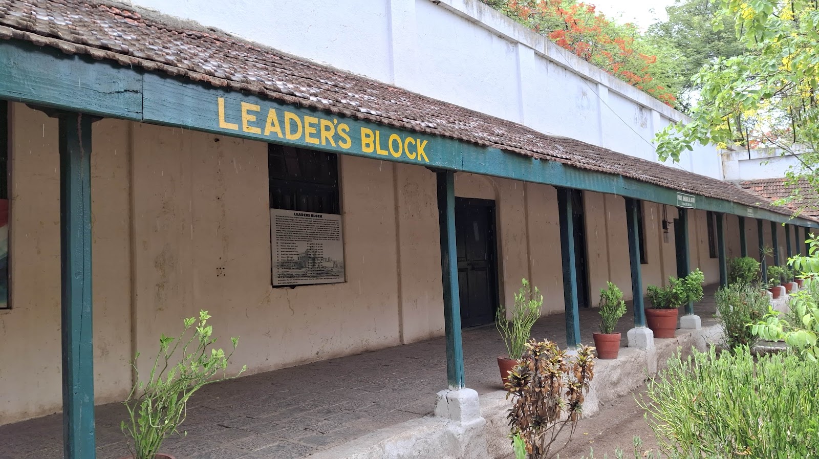 The Leader’s Block at the Ahmednagar fort, where national leaders who played a pivotal role in India’s freedom struggle were detained. (Source: CKA Archives)
