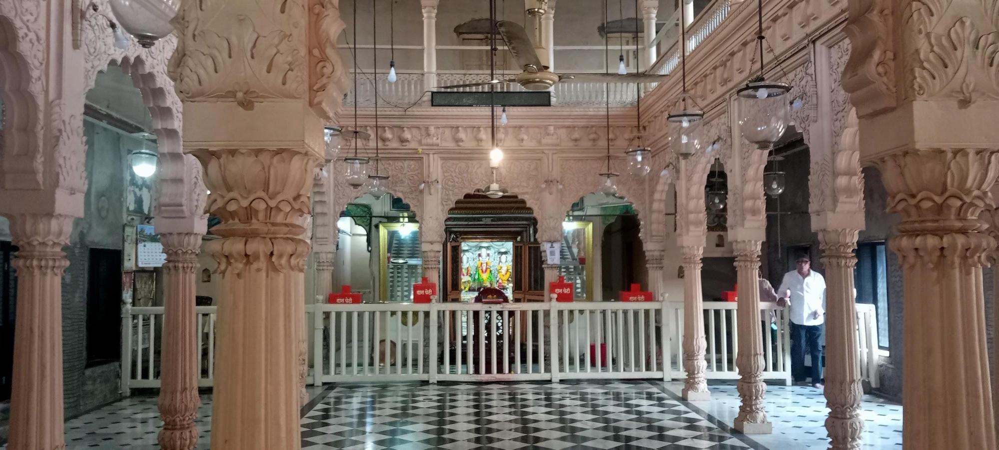 Inside the Mothe Shriram Mandir (Source: CKA Archives)