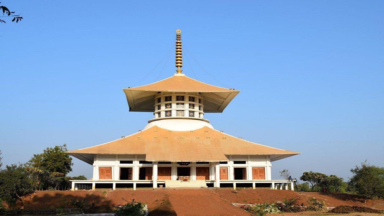 The Mahasamadhi Bodh Vihar at Sindhpuri[5]