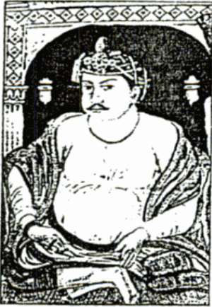 Bakht Buland Shah (r. c. 1686–1706), under whose rule Bhandara saw new settlements, expanded agriculture in the Wainganga and Bagh river tracts, and the early growth of Pauni’s textile trade.