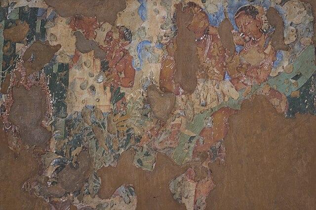 Yakshas and Kinnars, Ajanta Cave no. 2[5]