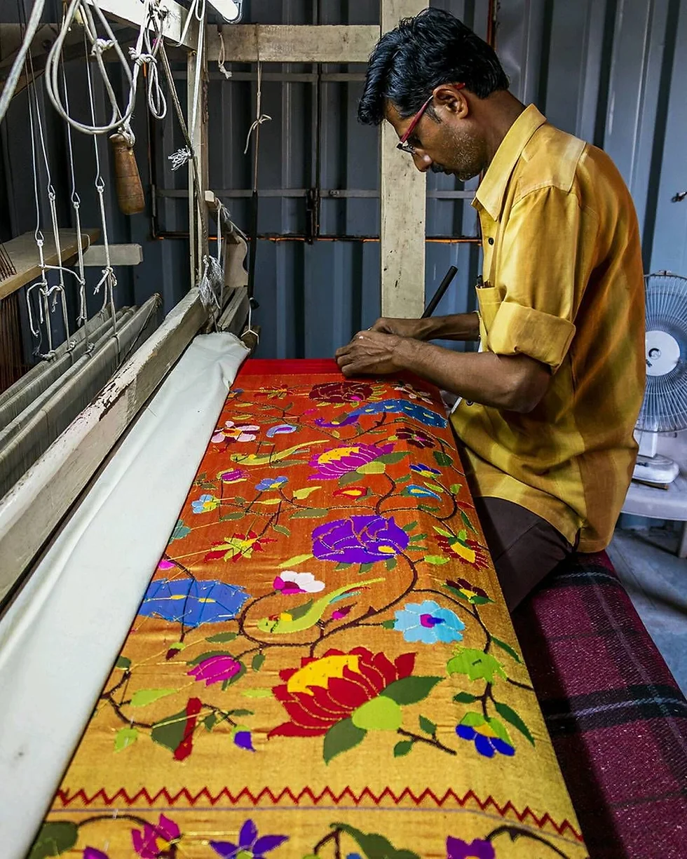 Marathi Paithani Silk Sari[2]