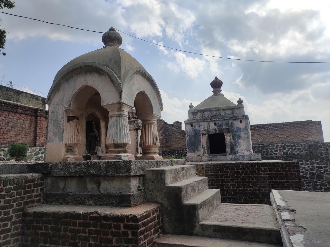 Another image of the Trivikrama Mandir, Ter, Dharashiv, showcasing its solid lime and brick construction and arched entrance. (Source: CKA Archives)