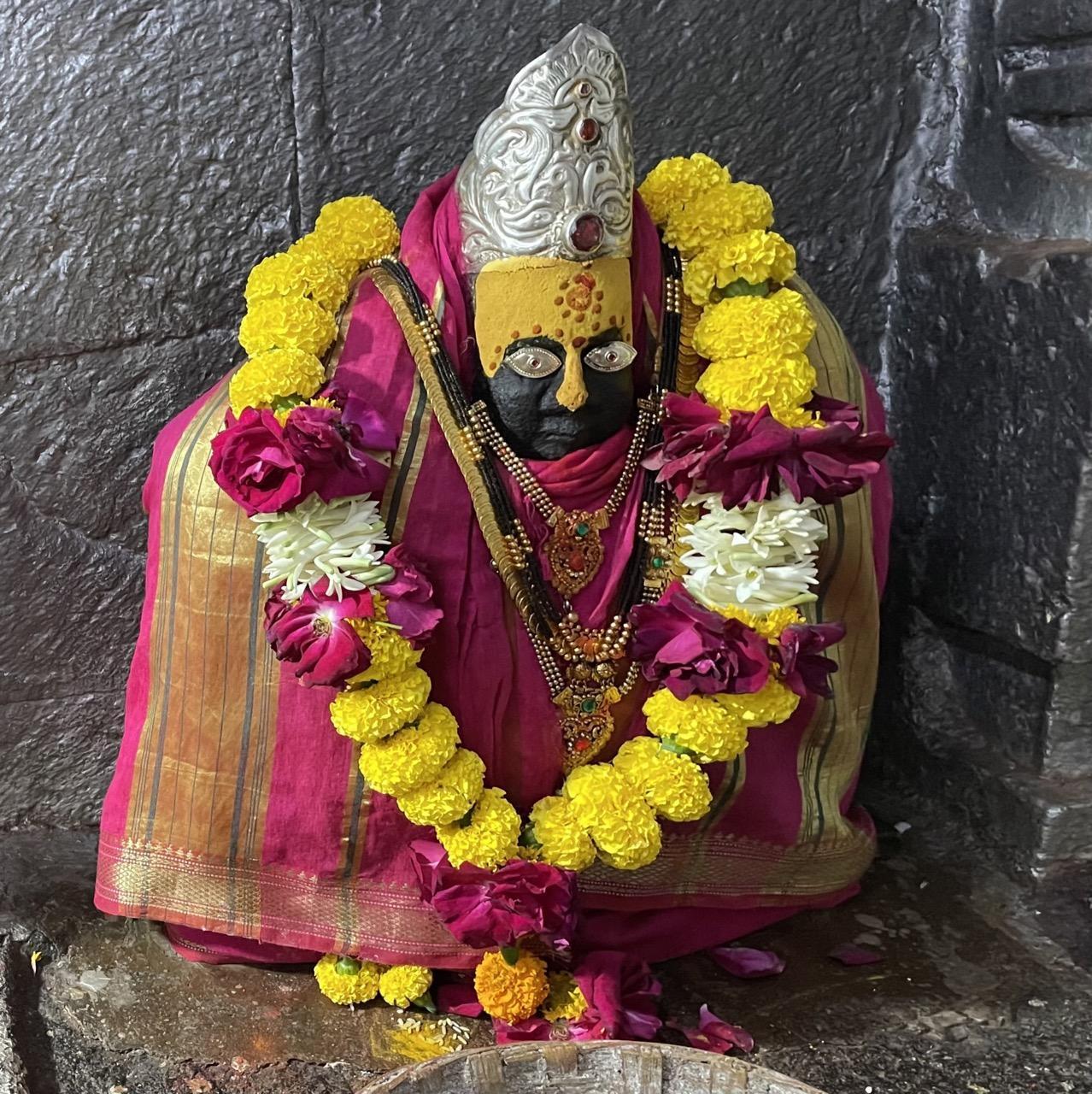 Tulja Bhavani Devi at the Mandir. (Source: CKA Archives)