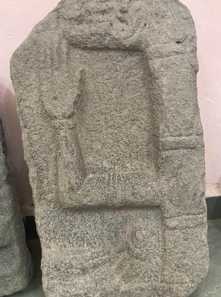 A sculpture of Madalsaa’s hand as the rest of her body was burnt.(Source: CKA Archives)