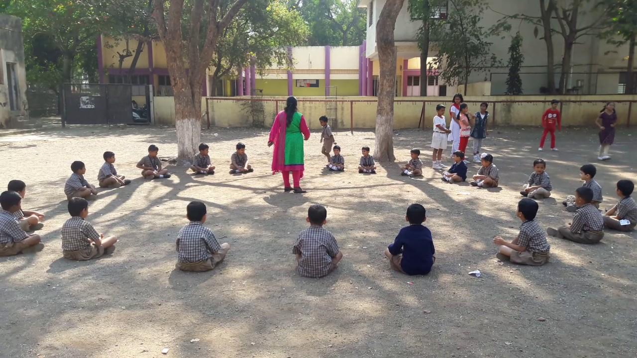Aaich Patra Haravl (Mother’s letter is lost)is a traditional game often played in schools and rural areas. (Source: CKA Archives).