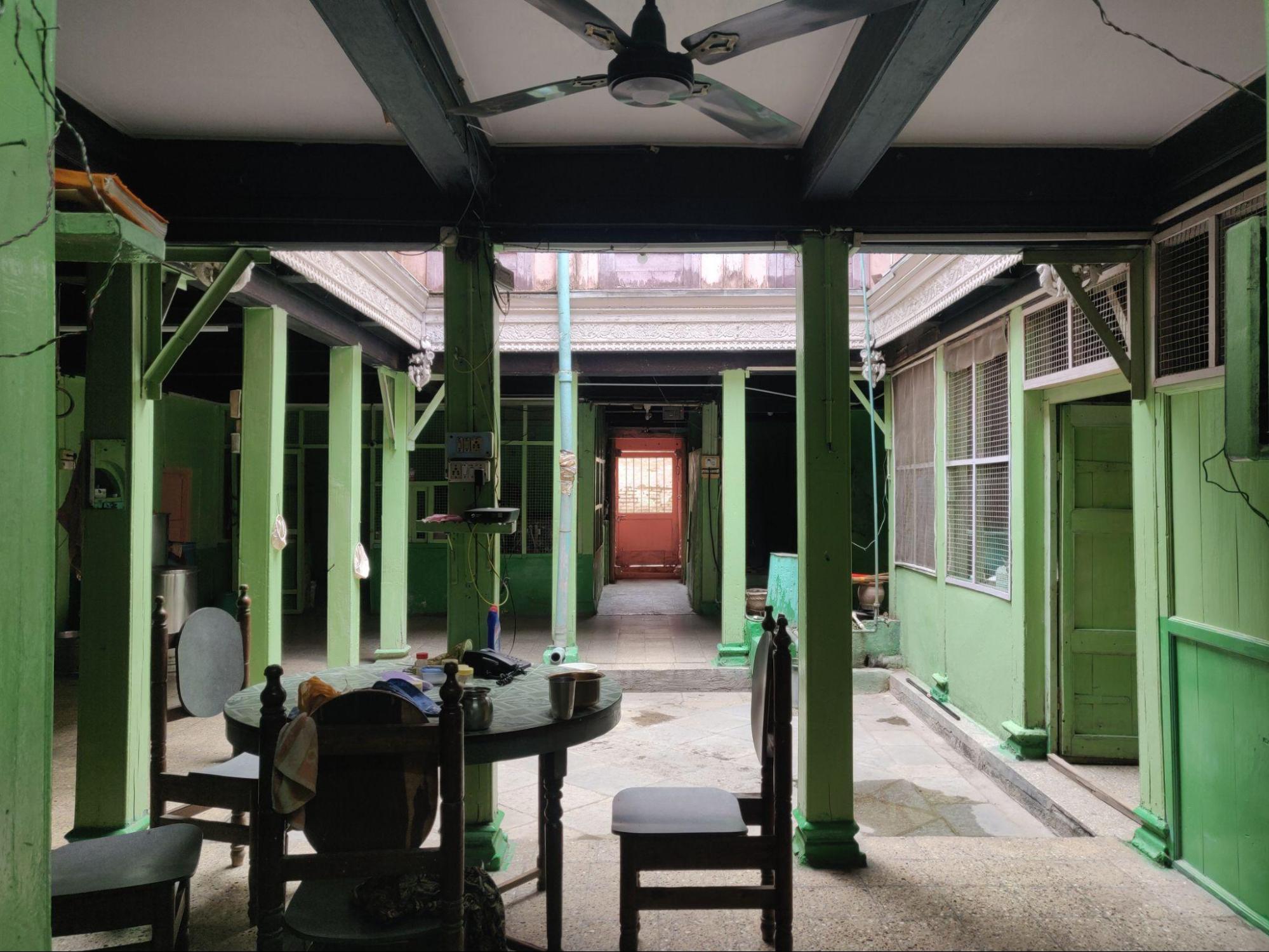 The central area of the house serves as the primary living space, with careful attention to light and spatial quality. (Source: CKA Archives)