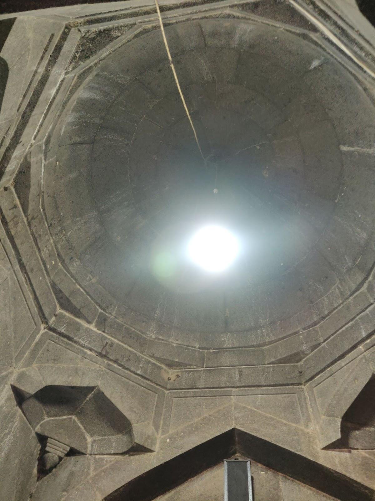 Inner dome of the Hamam Khana of the Masjid (Source: CKA Archives)