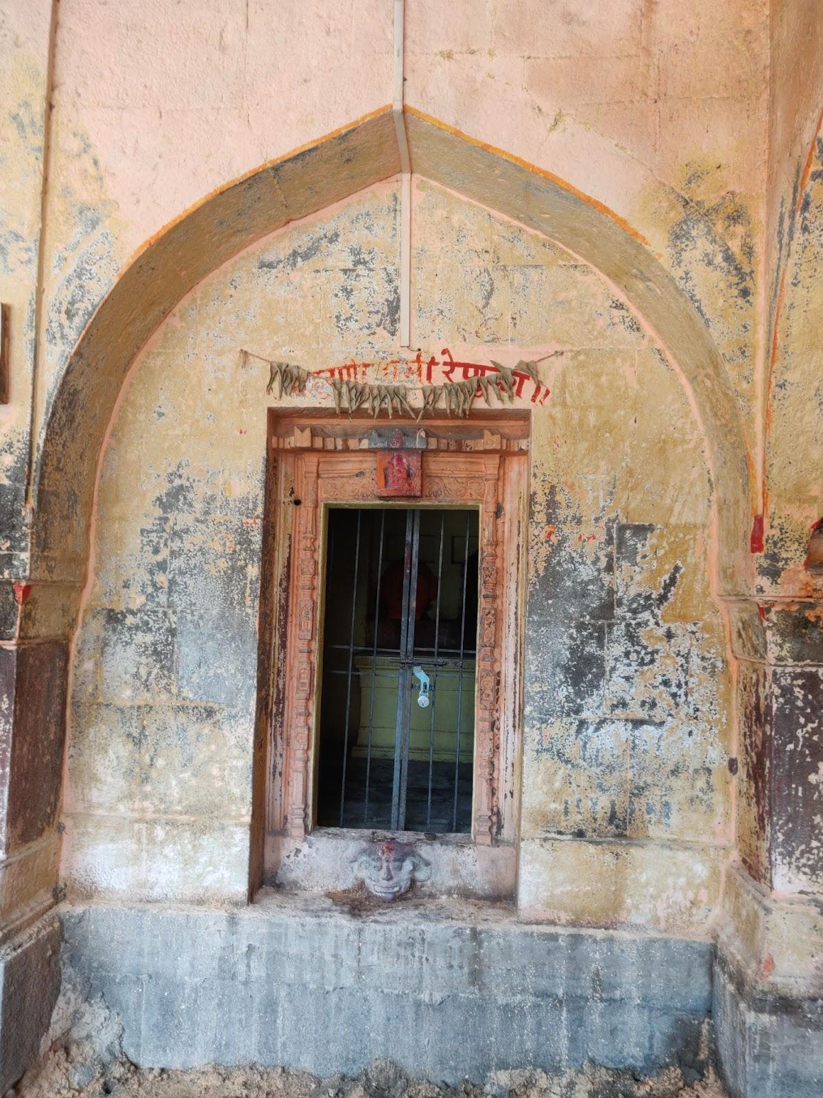 The Mandir of Mahurachi Renuka, inside the Mandir complex. (Source: CKA Archives)