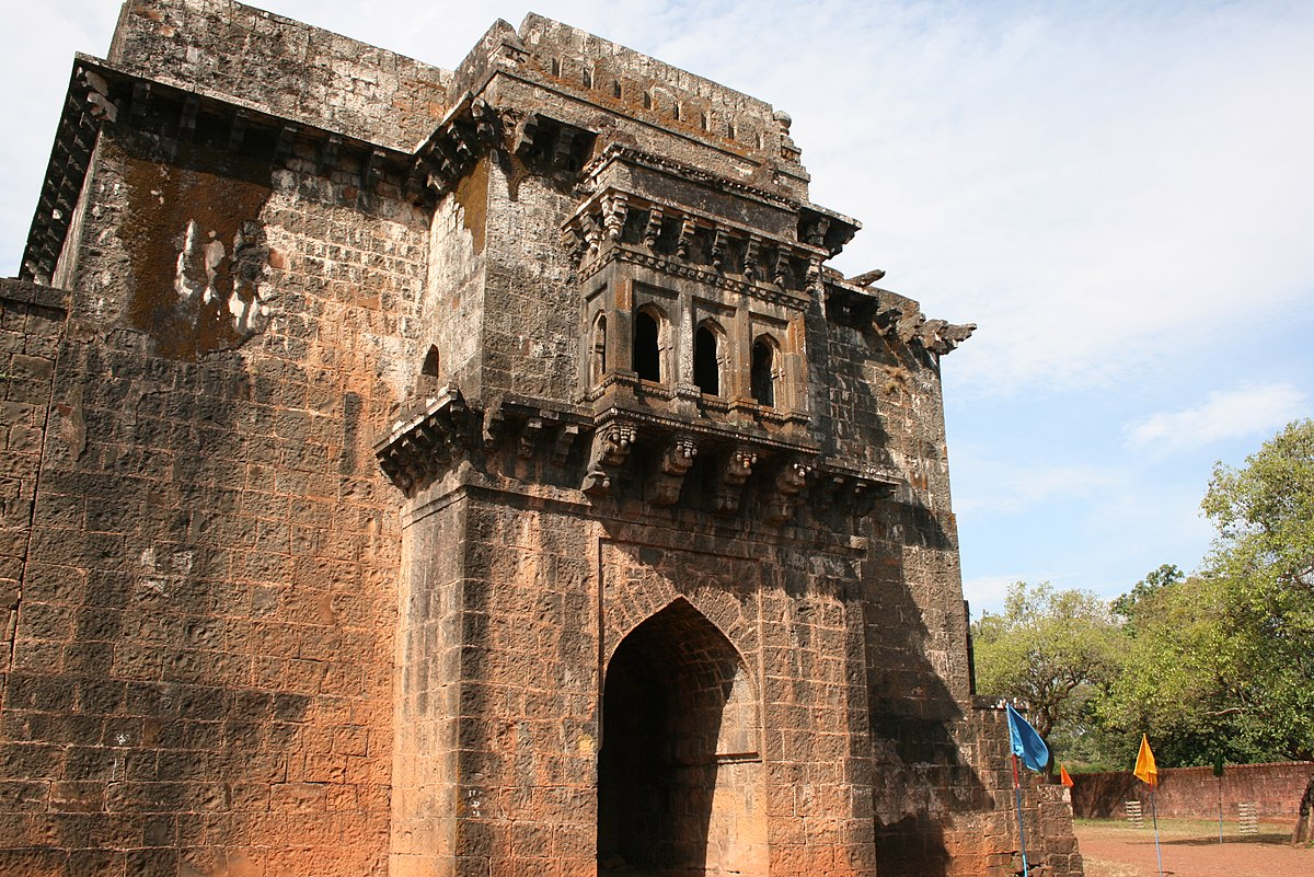 Panhala Fort is an example of medieval military architecture, blending Bijapuri style with Maratha military engineering.[6]