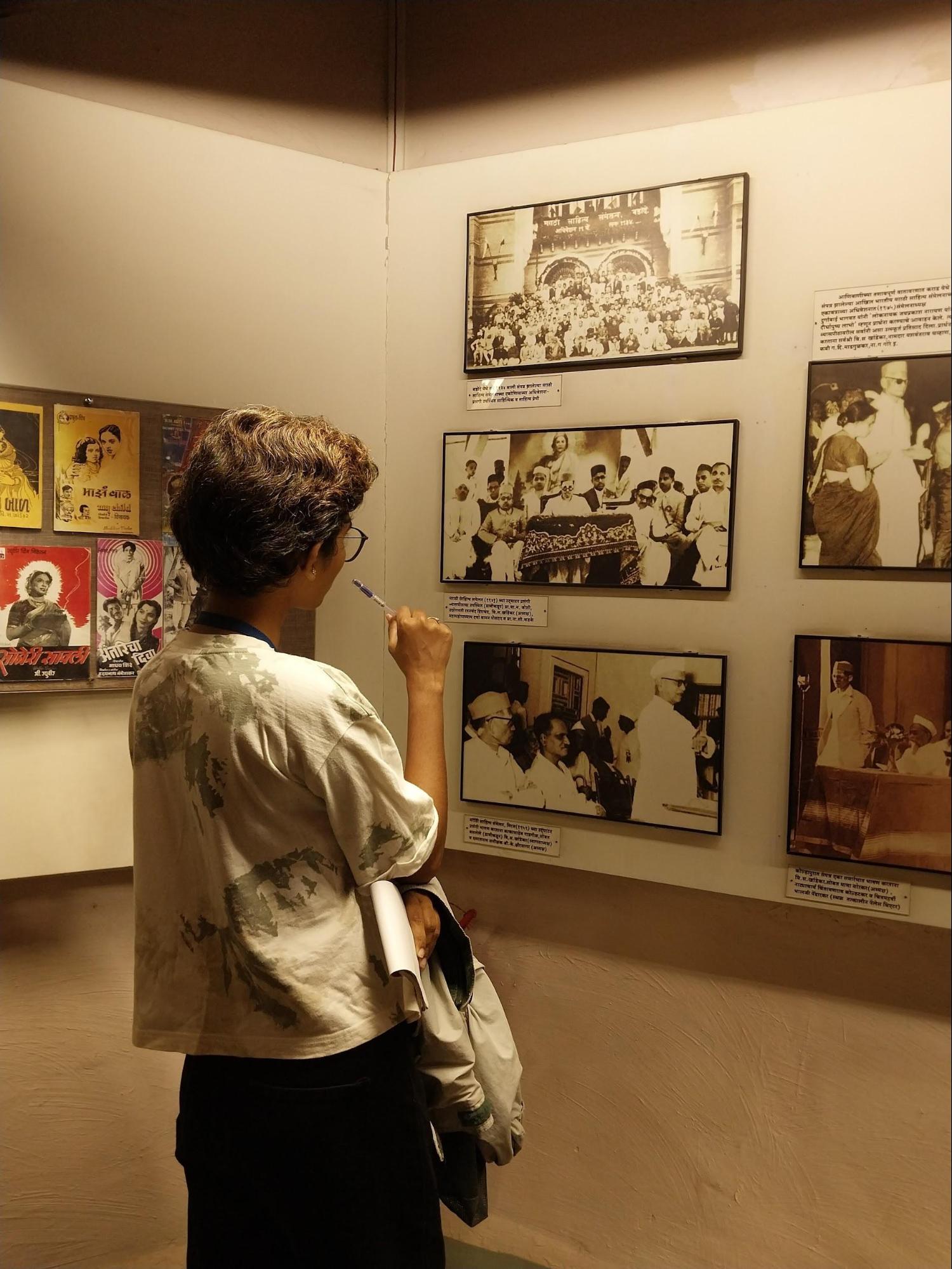 A collection of personal photos and manuscripts from V.S. Khandekar’s literary career. Source: CKA Archives