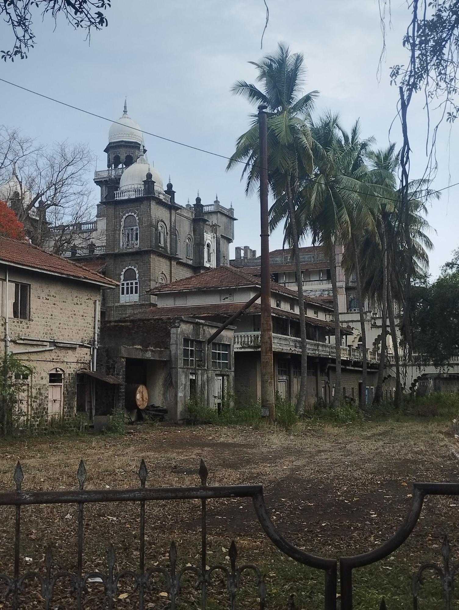 A glimpse of the grand architectural exterior of Shalini Palace, standing as an iconic symbol of Kolhapur's royal history. (Source: CKA Archives)