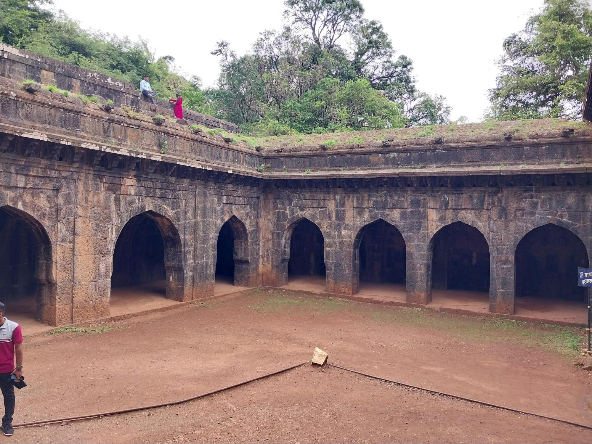 The northern entrance of Panhala Fort, Wagh Darwaja, earned its name for its role in trapping invaders, symbolizing the fort’s strategic defenses and its ability to ensnare enemies during attacks. (Source: CKA Archives)