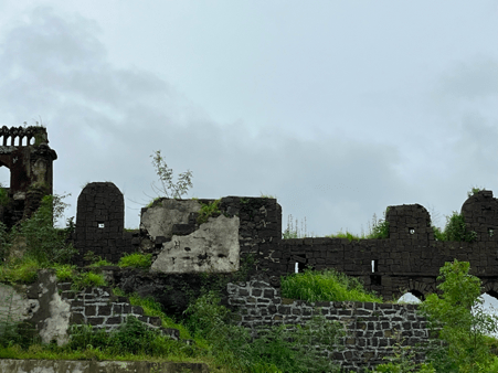 Stone ramparts of Ausa Fort.The architecture is built for strength, concealment, and multi-tiered defense. (Source: CKA Archives)