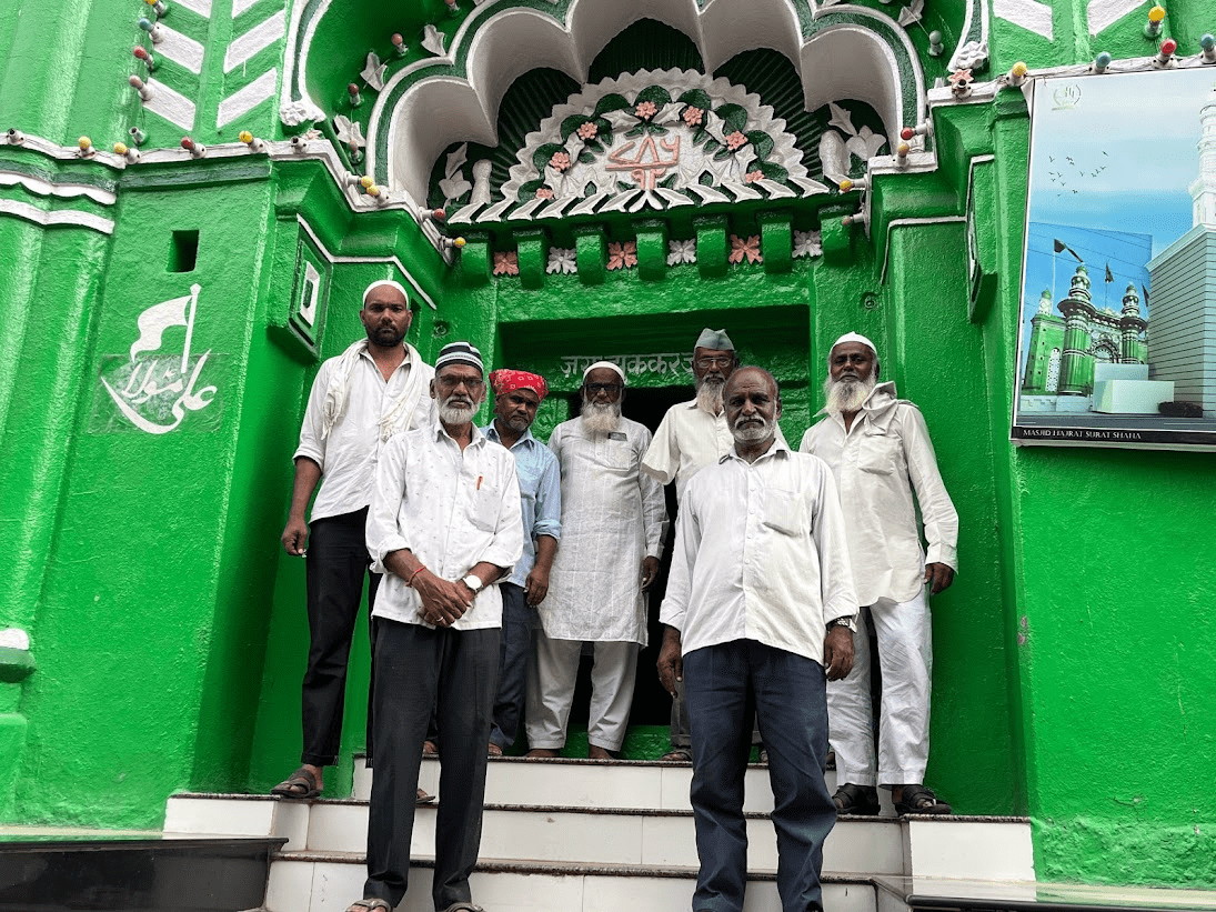 The seven brothers who look after theHazrat Surat Shah Wali Dargah, with each sibling taking turns to ensure the maintenance and up-keep of the place.(Source: CKA Archives)