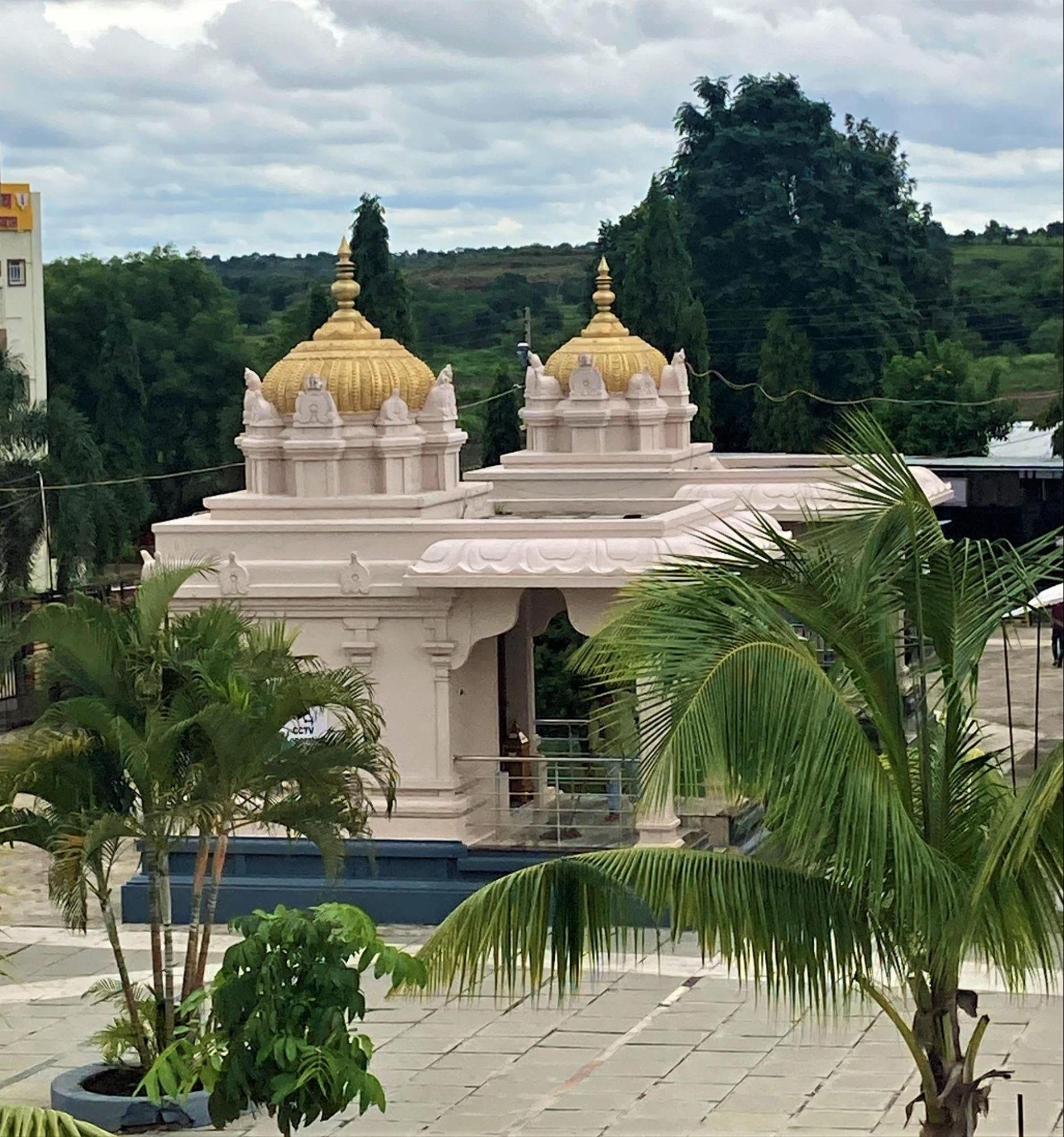 The Shri Keshav Balaji Devasthan, located near Yakatpur in Latur district.Established in 2014, the structure draws from the architectural style of the Tirumala Venkateswara Mandir in Tirupati, Andhra Pradesh. (Source: CKA Archives)