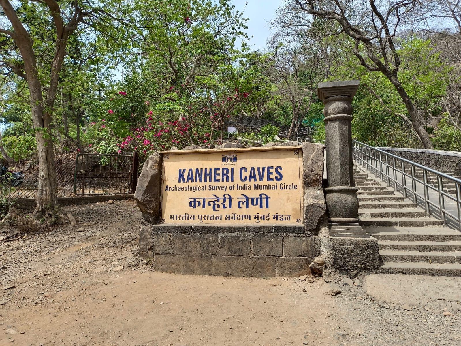 Main access point to the Kanheri Caves complex, located within Sanjay Gandhi National Park. The site is a protected monument under the Archaeological Survey of India (ASI) and remains one of the most extensively documented Buddhist cave sites in western India. (Source: CKA Archives)