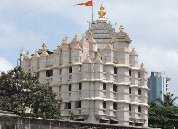 The external structure of the Siddhivinayak Mandir at Prabhadevi is considered an architectural feat[27]