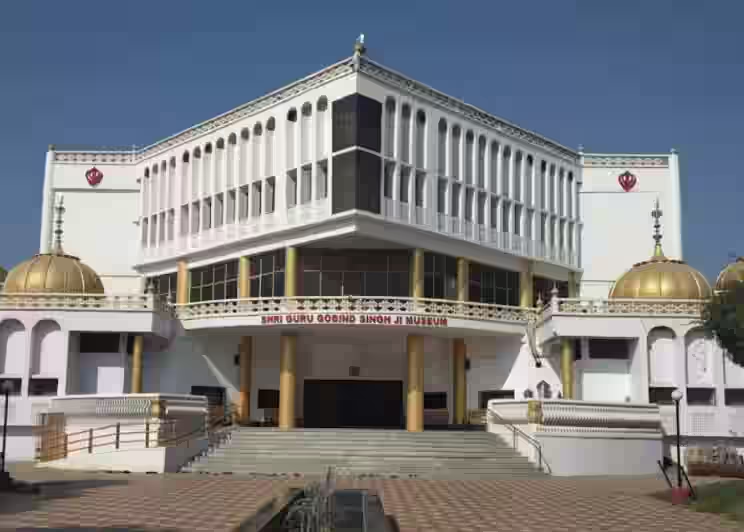Shri Guru Gobind Singh Ji Museum in Nanded, featuring artifacts and exhibits on Sikh history and the life of Guru Gobind Singh.[9]