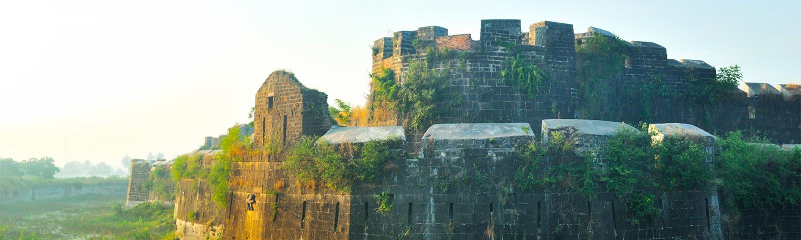 Nanded Fort, also known as Nandgiri Fort, located along the Godavari River.