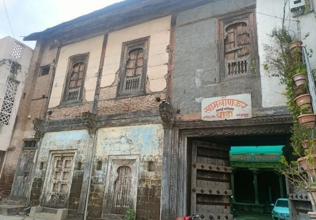 The entrance to the Khamlonkar wada which lies in the Nampur town of Satana taluka. (Source: CKA Archives)