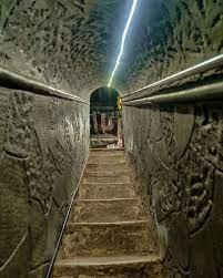 A view of the stairs that lead to the Sita Gufaa[15]