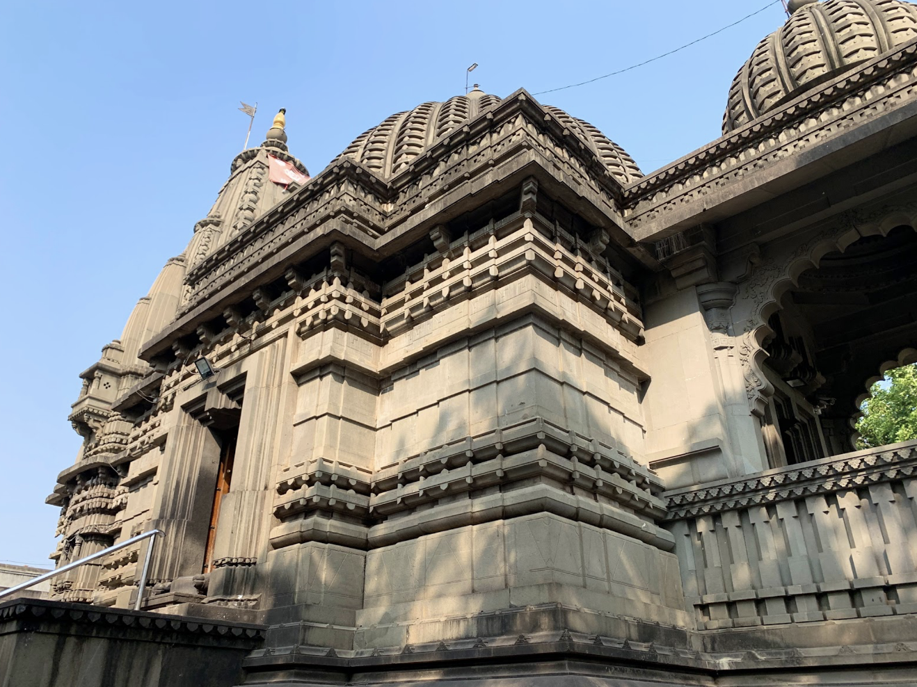 Kalaram Mandir, located in Panchavati (Nashik district) is an 18th-century Mandir known for its black stone murtis of Ram, Sita, and Laxman.[6]