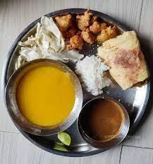 Puran Poli with Aam Ras. (Source: CKA Archives)