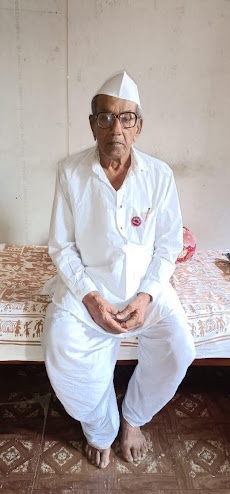 Ramchandra (Bapu) Patil, 83-year-old veteran leader of Shetkari Sanghtana. (Source: CKA Archives)