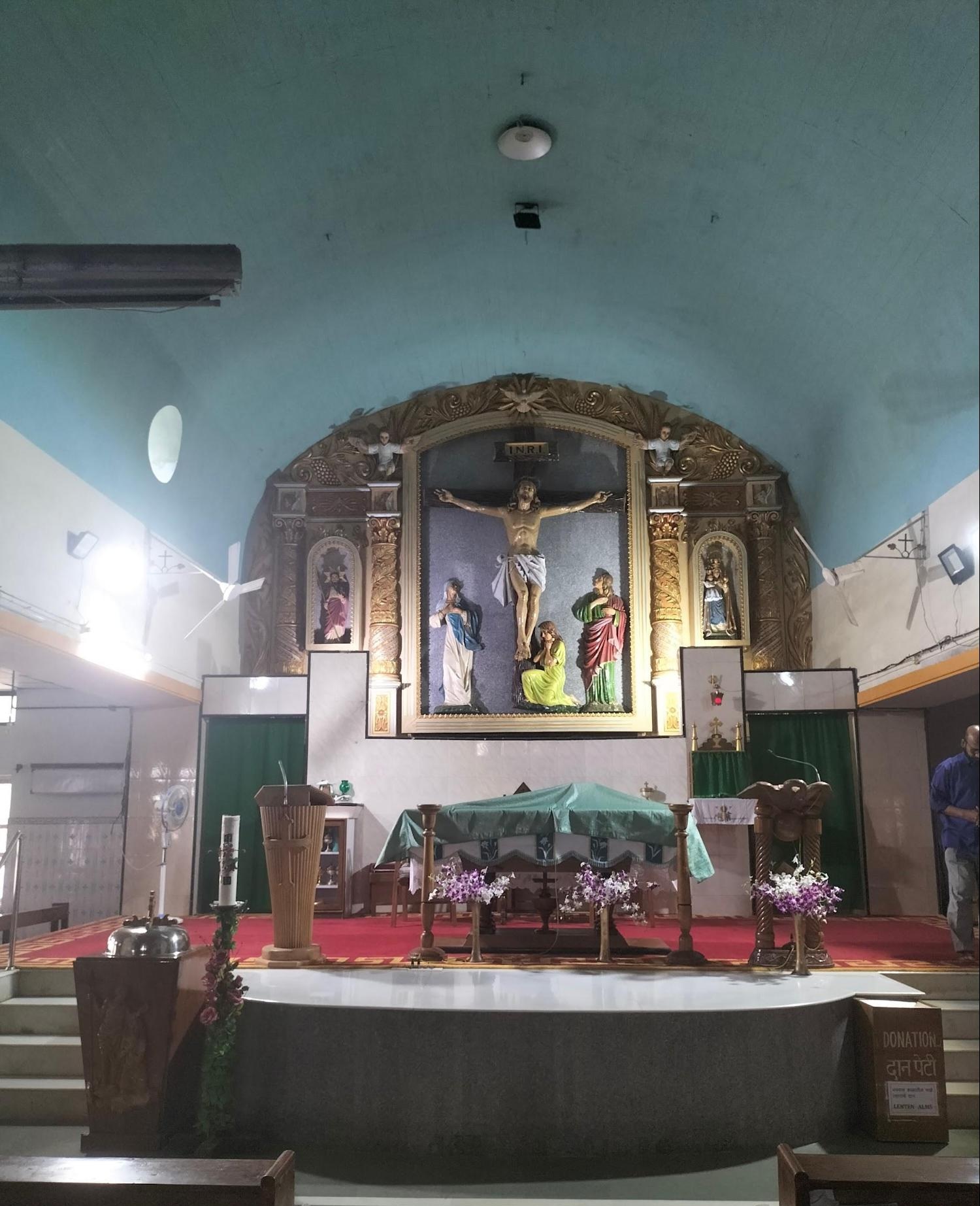The altar of the St. James Church. (Source: CKA Archives)