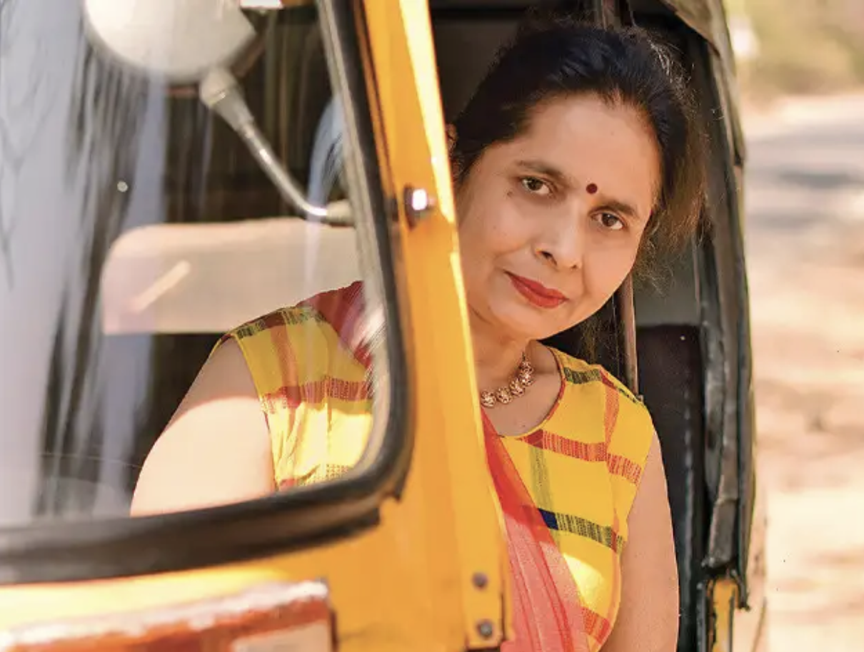 Shila Dawre, India’s first female rickshaw driver[2]