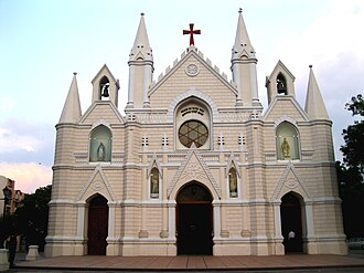 Front view of the St Patrick’s Cathedral, Ghorpadi, Pune.[90]