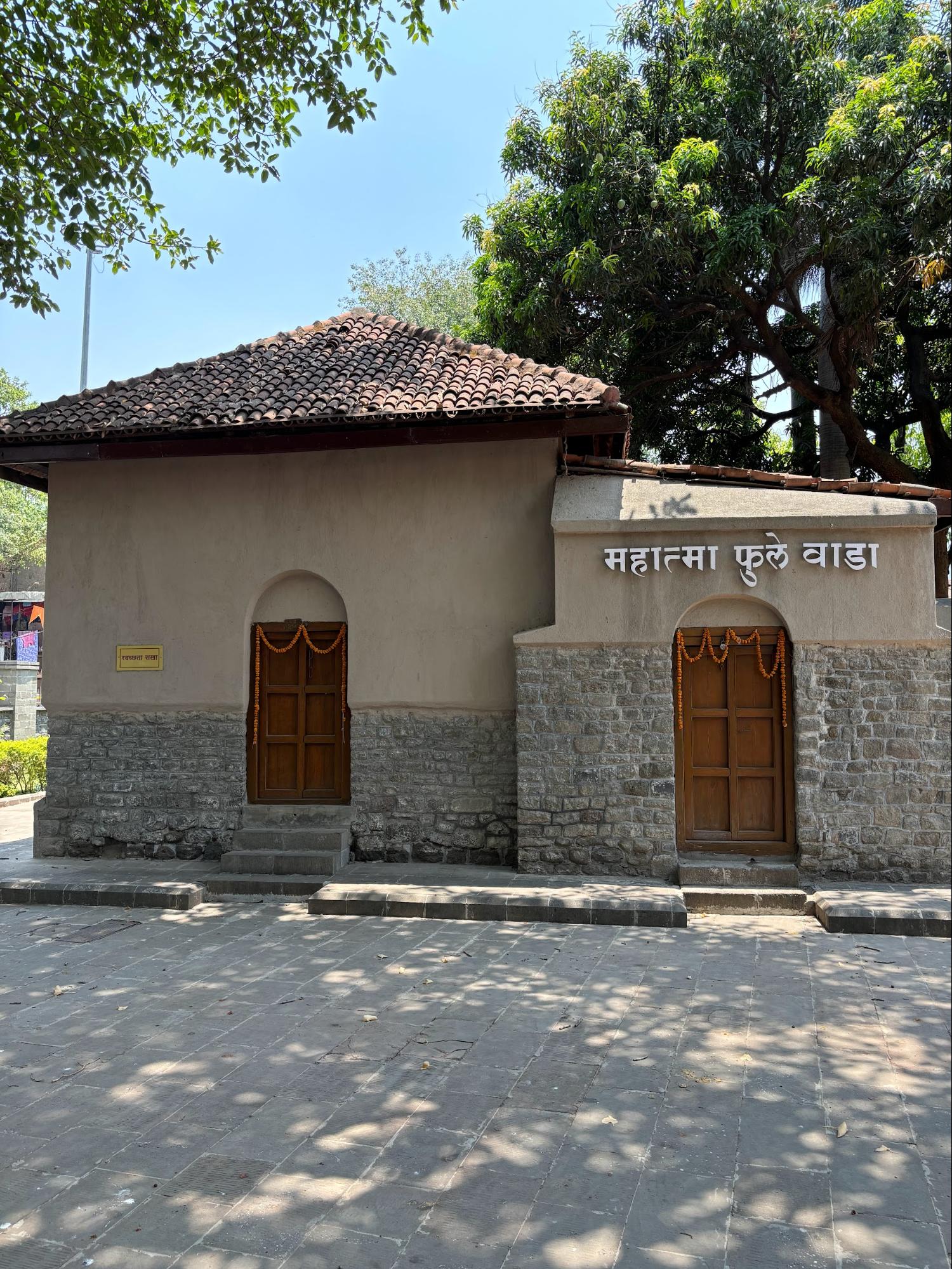 Frontal view of Phulewada, the historic residence of social reformers Jyotirao and Savitribai Phule in Pune. (Source: CKA Archives)