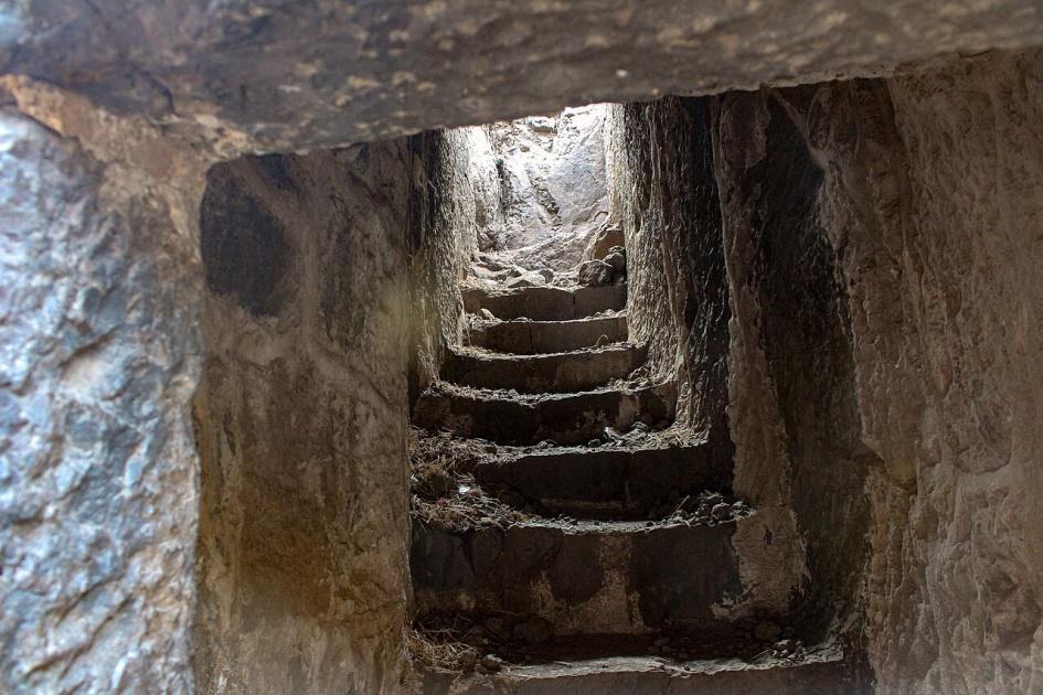 One of the secret passageways within Torna Fort.[100]