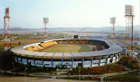 Shree Shiv Chhatrapati Sports Complex, colloquially known as the Balewadi Stadium.[8]