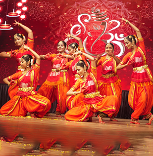 A vibrant dance performance during Kokan Kala Mahotsav.[1]