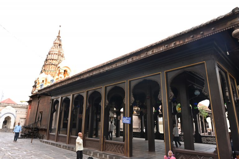 Shri Ram Mandir, built in Hemadpanthi style, forms an important part of the Rajwada complex.