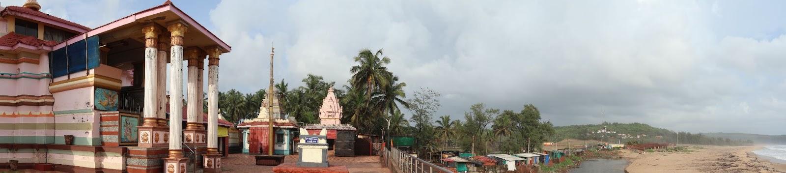 The Kunkeshwar Mandir overlooking the sea, Kunkeshwar, Sindhudurg district(Source: CKA Archives)