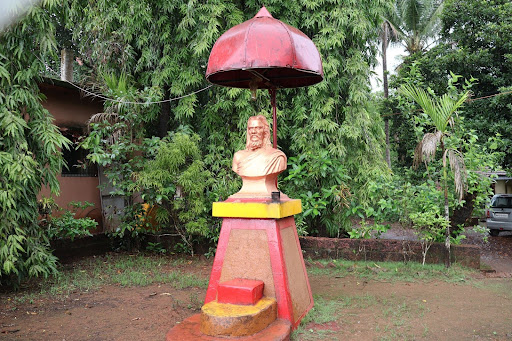 Sitaram Patwardhan’s bust Statue at the Gopuri Ashram. (Source: CKA Archives)