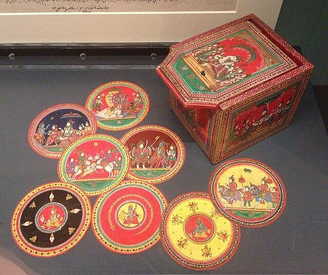 Dashavtar Ganjifa made in Sawantwadi.[1]