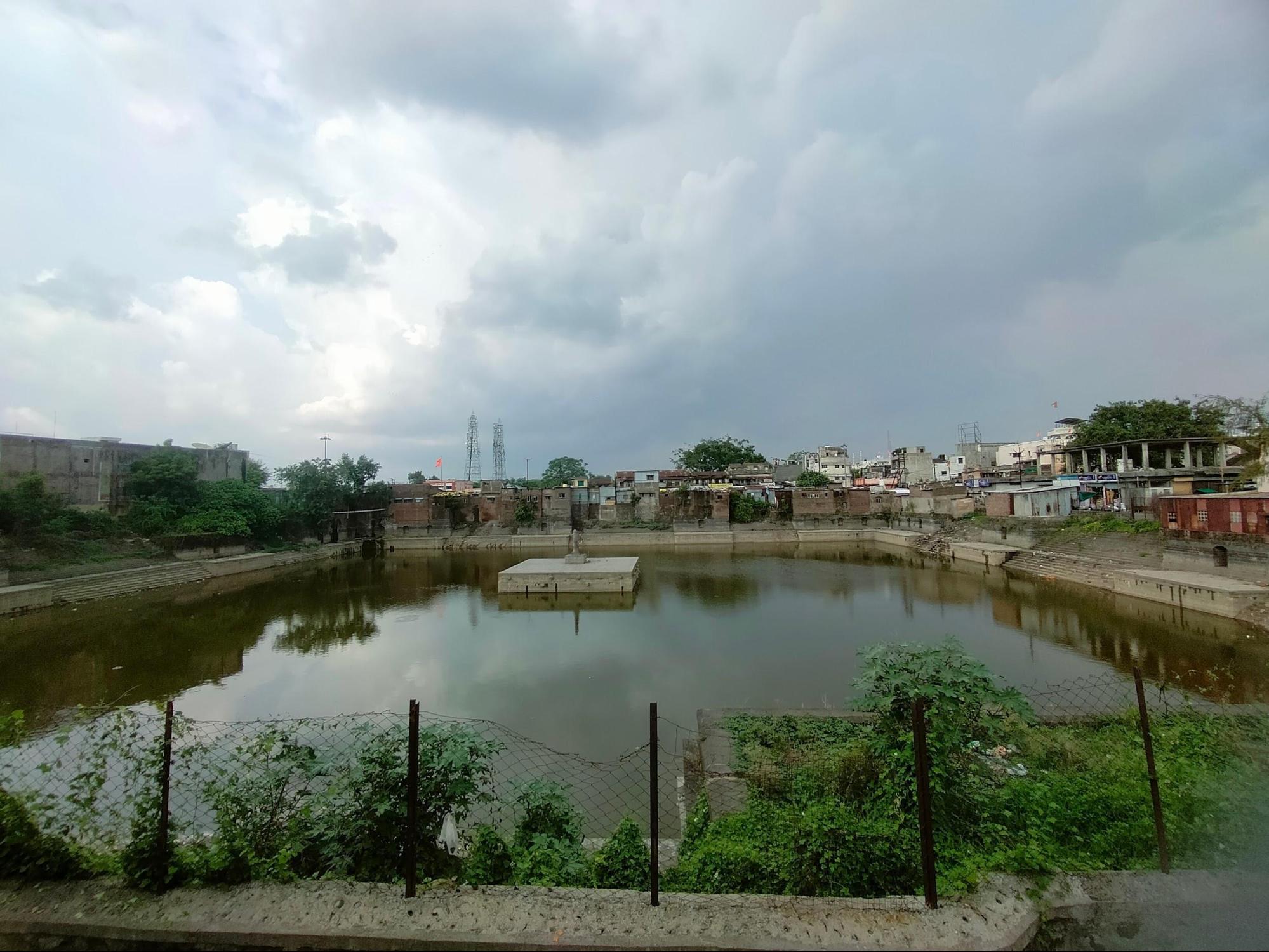 Dev Talav or Chandratirtha, a sacred lake near the Shri Balaji Mandir in Washim town created in the 18th century. (Source: CKA Archives)