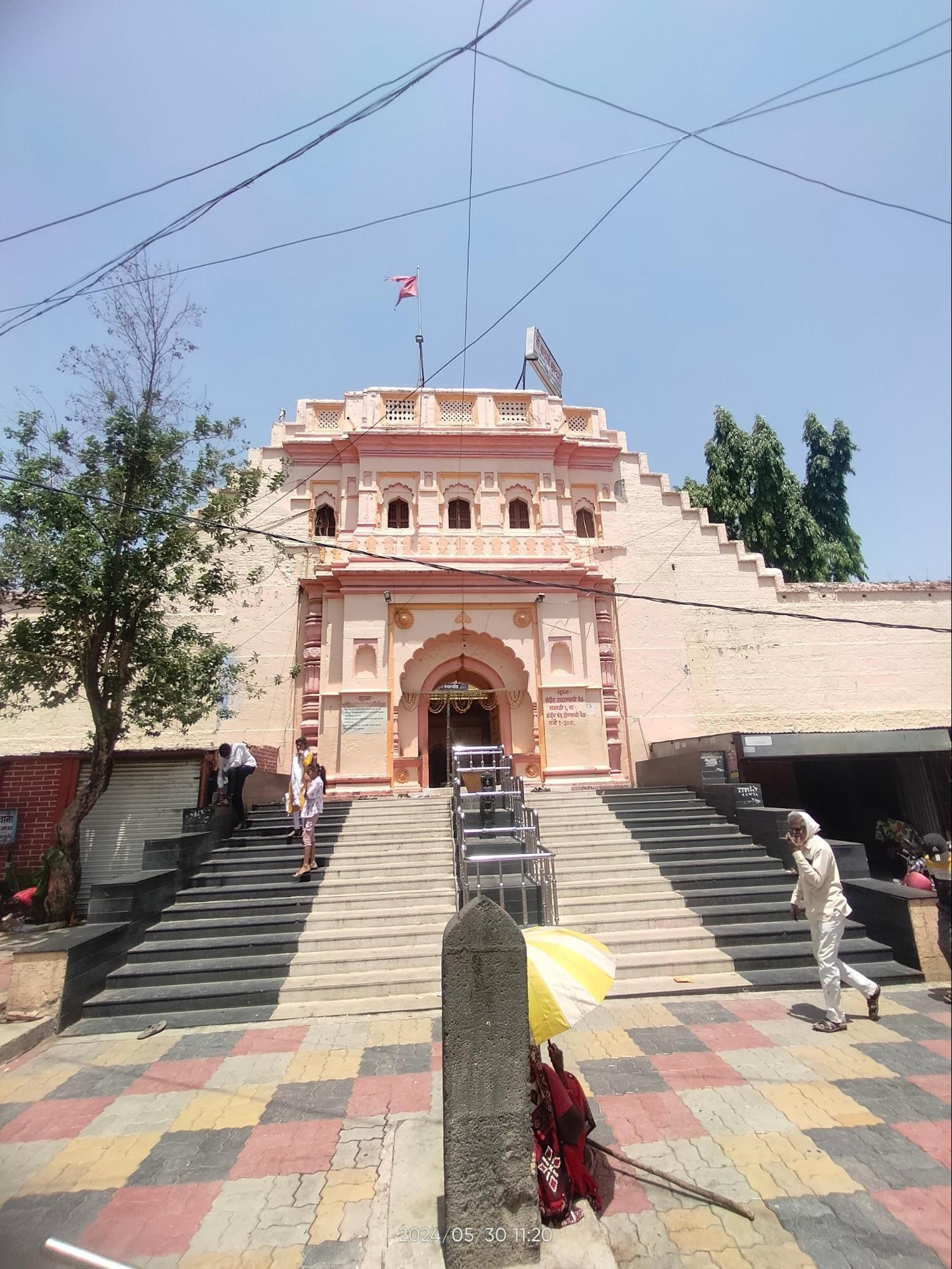 The 18th-century Shri Balaji Mandir in Washim, founded under the patronage of Bhavani Kalu, who served as Diwan (chief administrator) rulers of the Nagpur-based Bhosle dynasty of the Maratha Empire. (Source: CKA Archives)