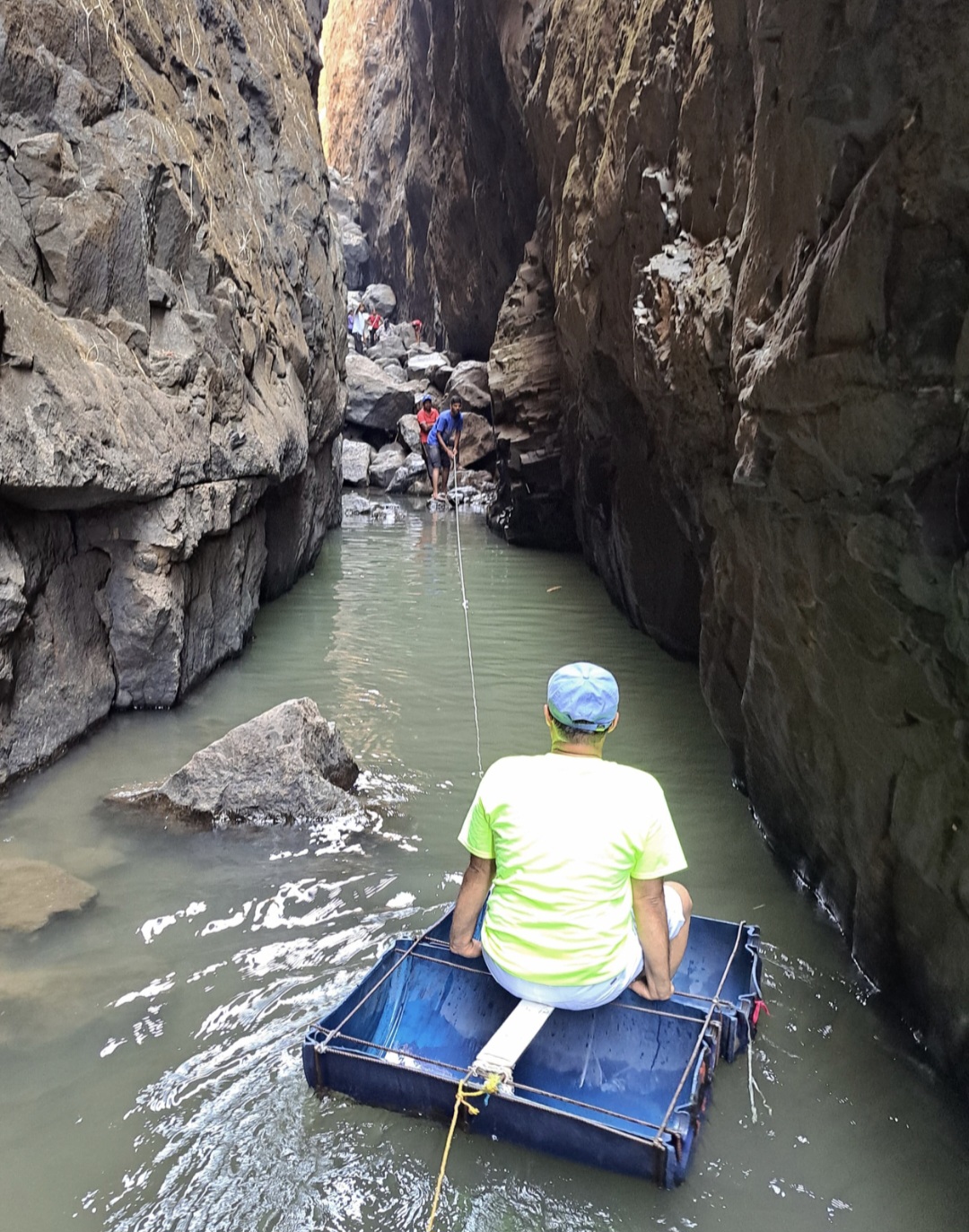 Unique watercraft used at Sandhan Valley, Ahilyanagar district. (Source: CKA Archives)