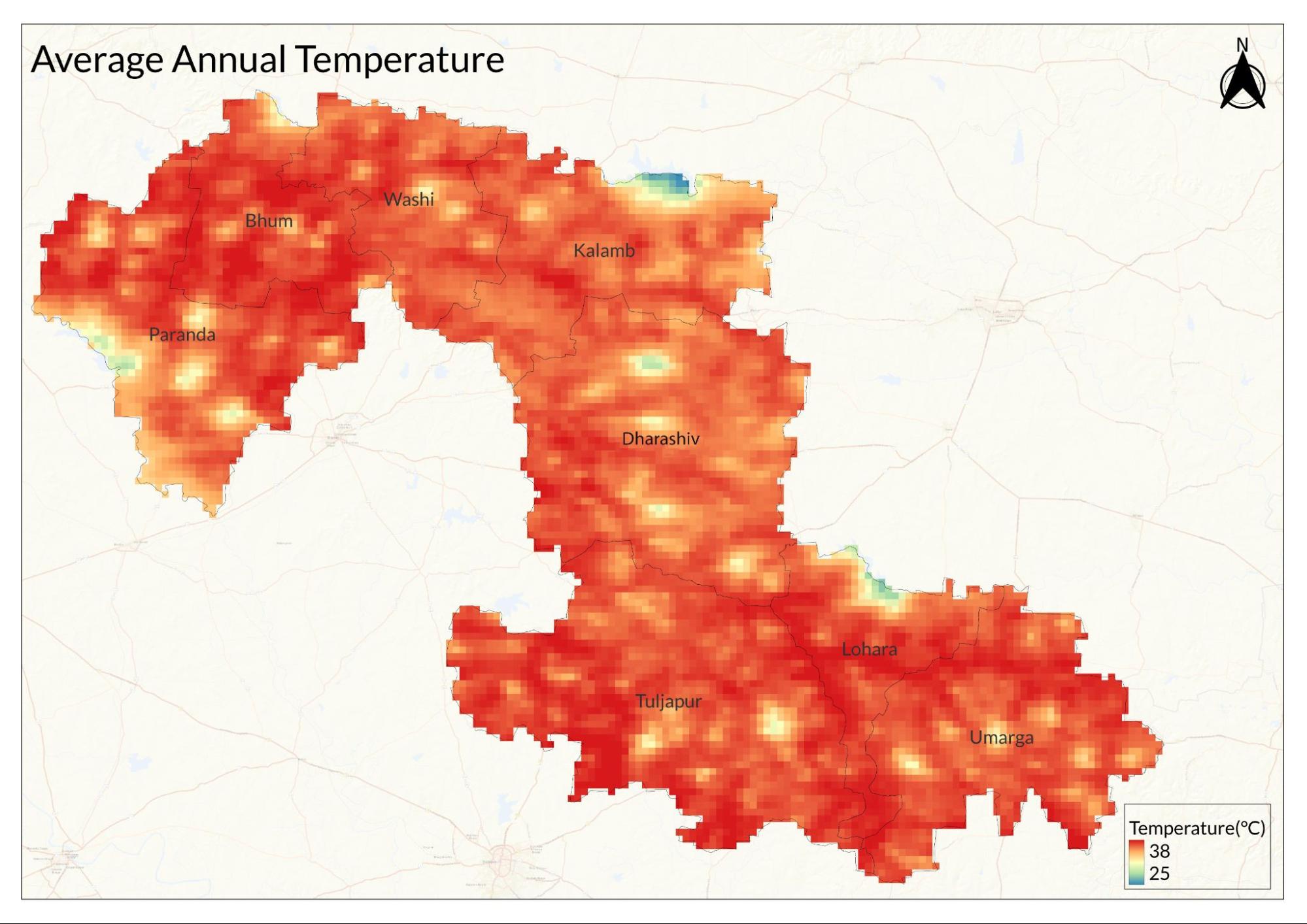 The Mouse Deer is primarily located in Tuljapur tahsil and is rare elsewhere in the district.