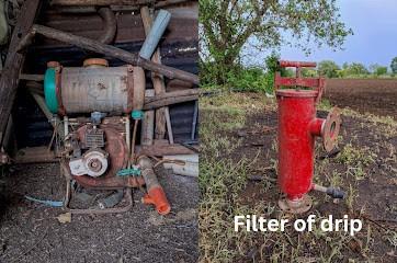 The filter of a Drip irrigation on a farm. (Source: CKA Archives)