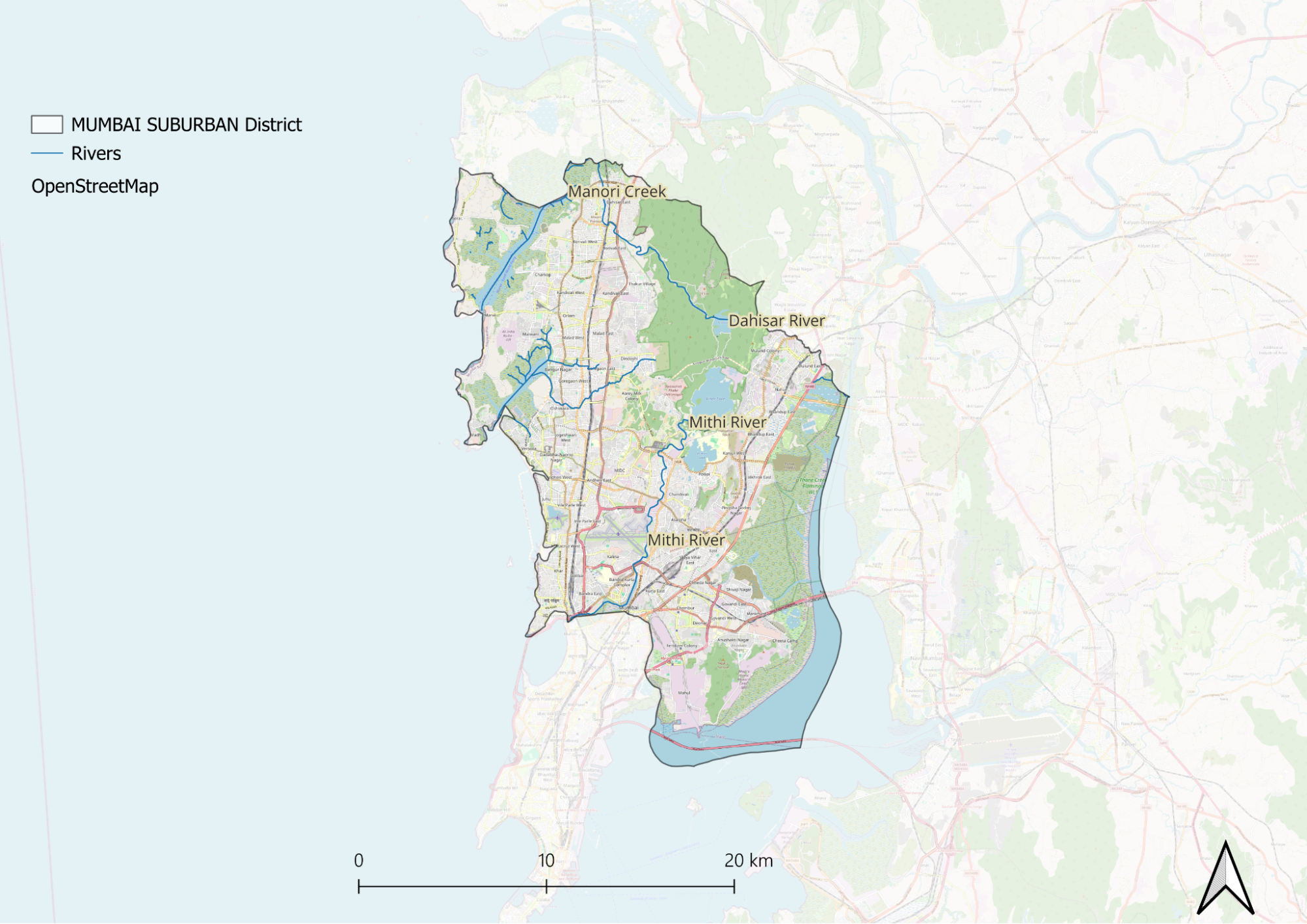 SGNP, Borivali.Over the years, the park came to be known as Krishnanagri; due to the famed caves of Kanheri and Borivali, till it finally became SGNP after it was renamed in the 1980s.