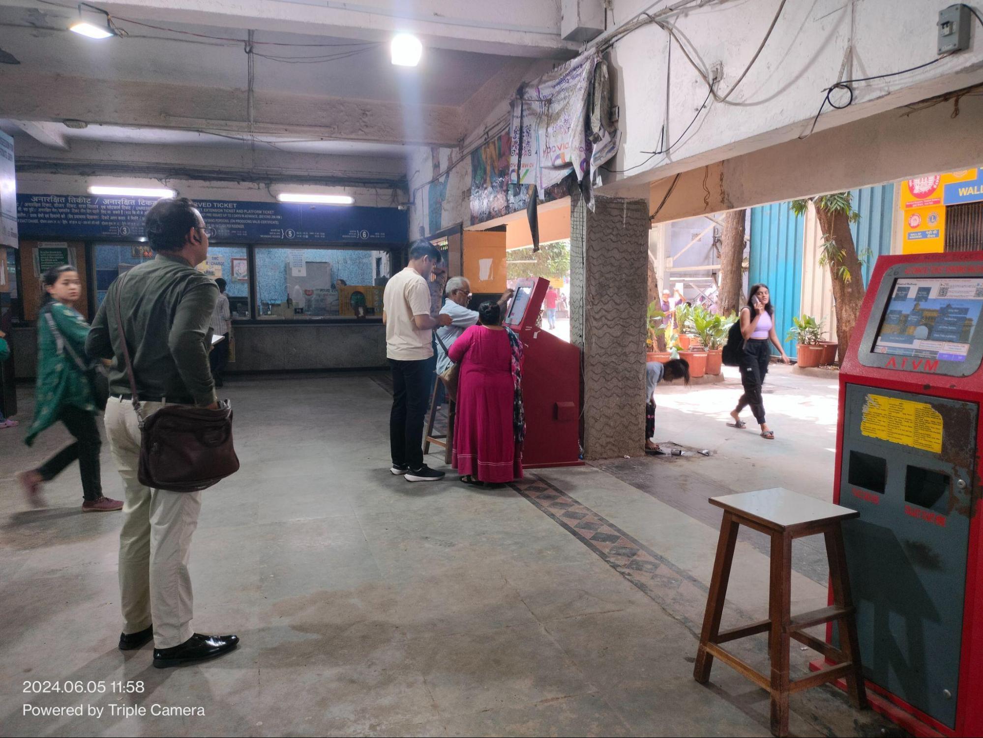 For those navigating the system, assistance is readily available, with personnel present at ATVMs to help obtain tickets. (Source: CKA Archives)